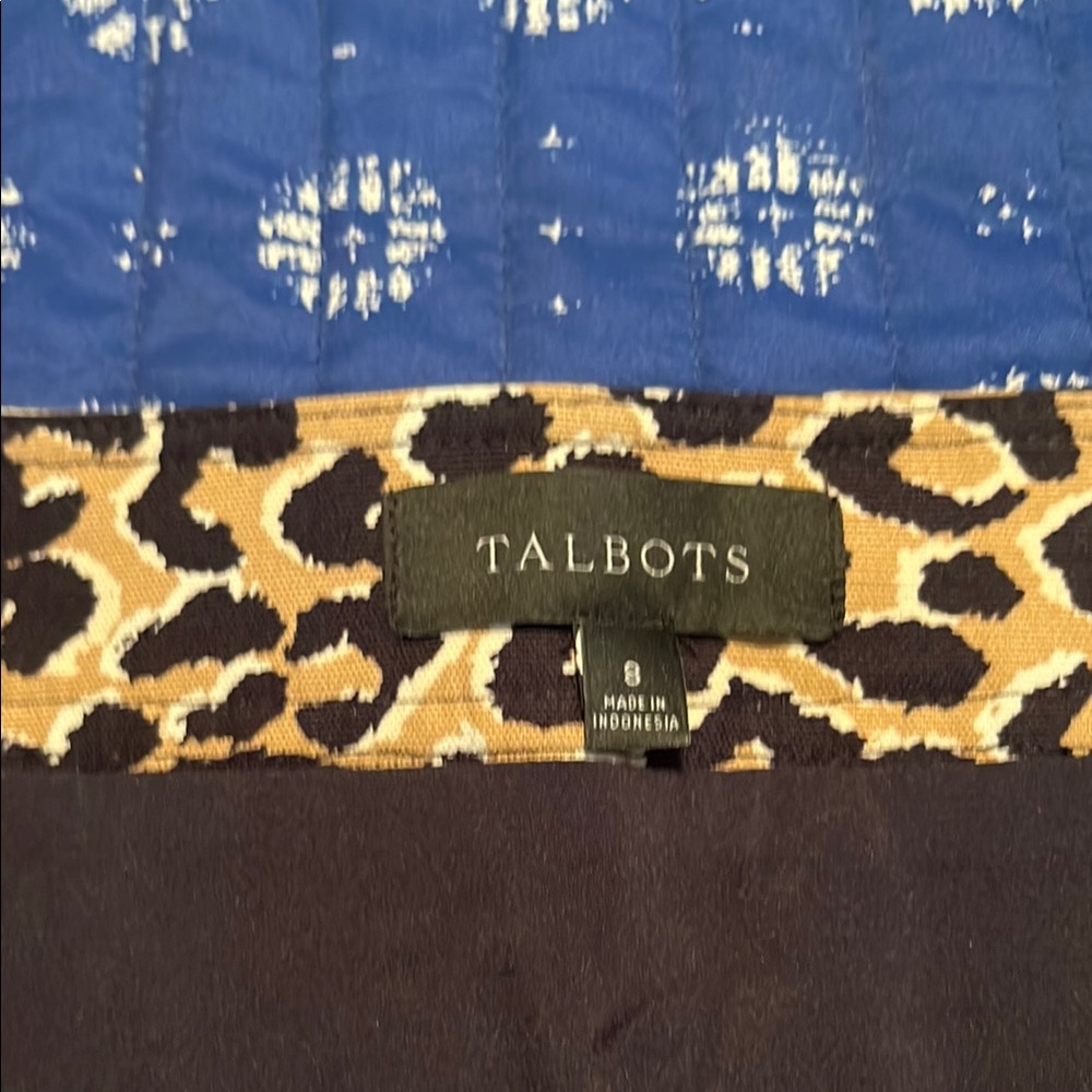 Talbots Leopard Print Skirt - Picture 5 of 7